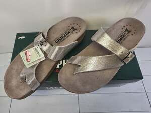 Mephisto Helen Silver Comfort Sandal Women's EU Size 38 NEW!!!